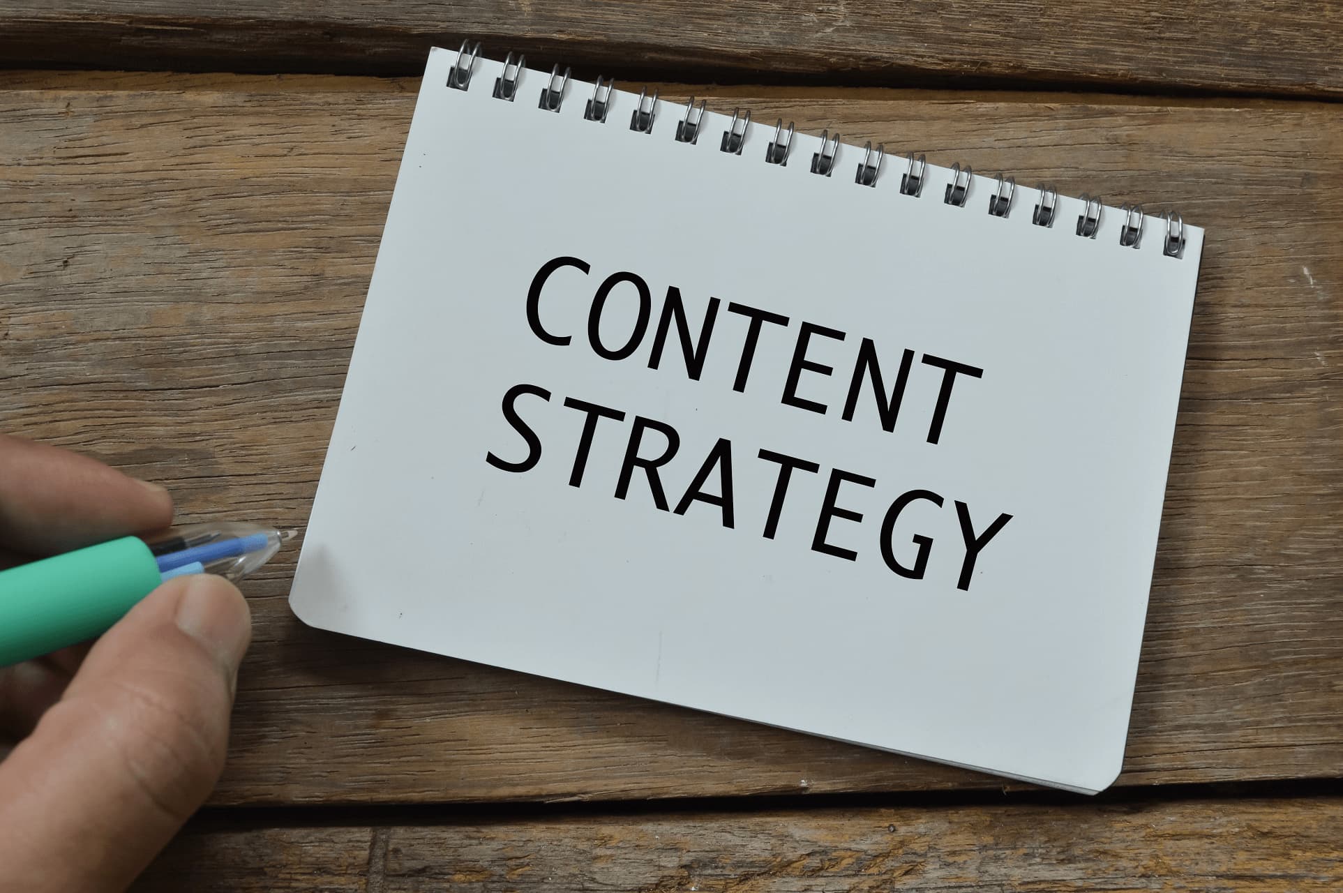 Content strategy big note